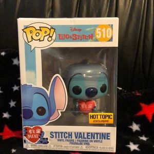 Disney Stitch Valentine Funko POP